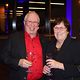 Mann und Frau beim Neujahrsempfang