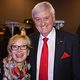 Mann und Frau beim Neujahrsempfang
