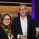 Mann und Frau beim Neujahrsempfang