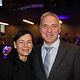 Mann und Frau beim Neujahrsempfang