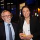 Mann und Frau beim Neujahrsempfang