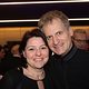 Mann und Frau beim Neujahrsempfang