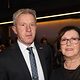 Mann und Frau beim Neujahrsempfang
