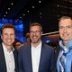 drei Männer beim Neujahrsempfang