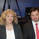 Mann und Frau beim Neujahrsempfang