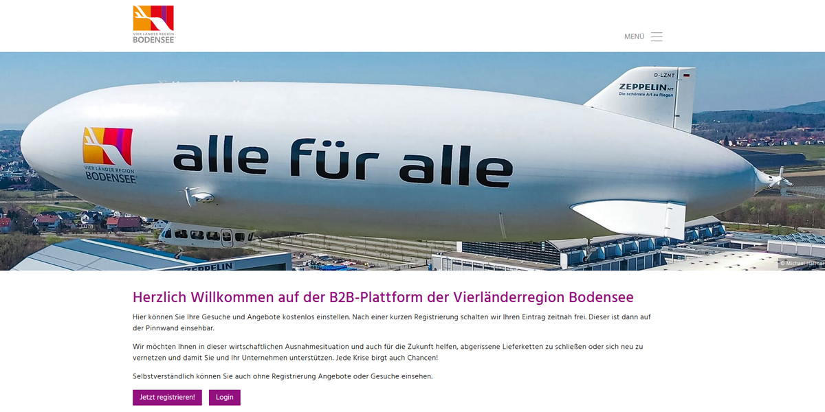 Screenshot der Startseite von b2b.standort-guide-bodensee.com Screenshot der Startseite von b2b.standort-guide-bodensee.com