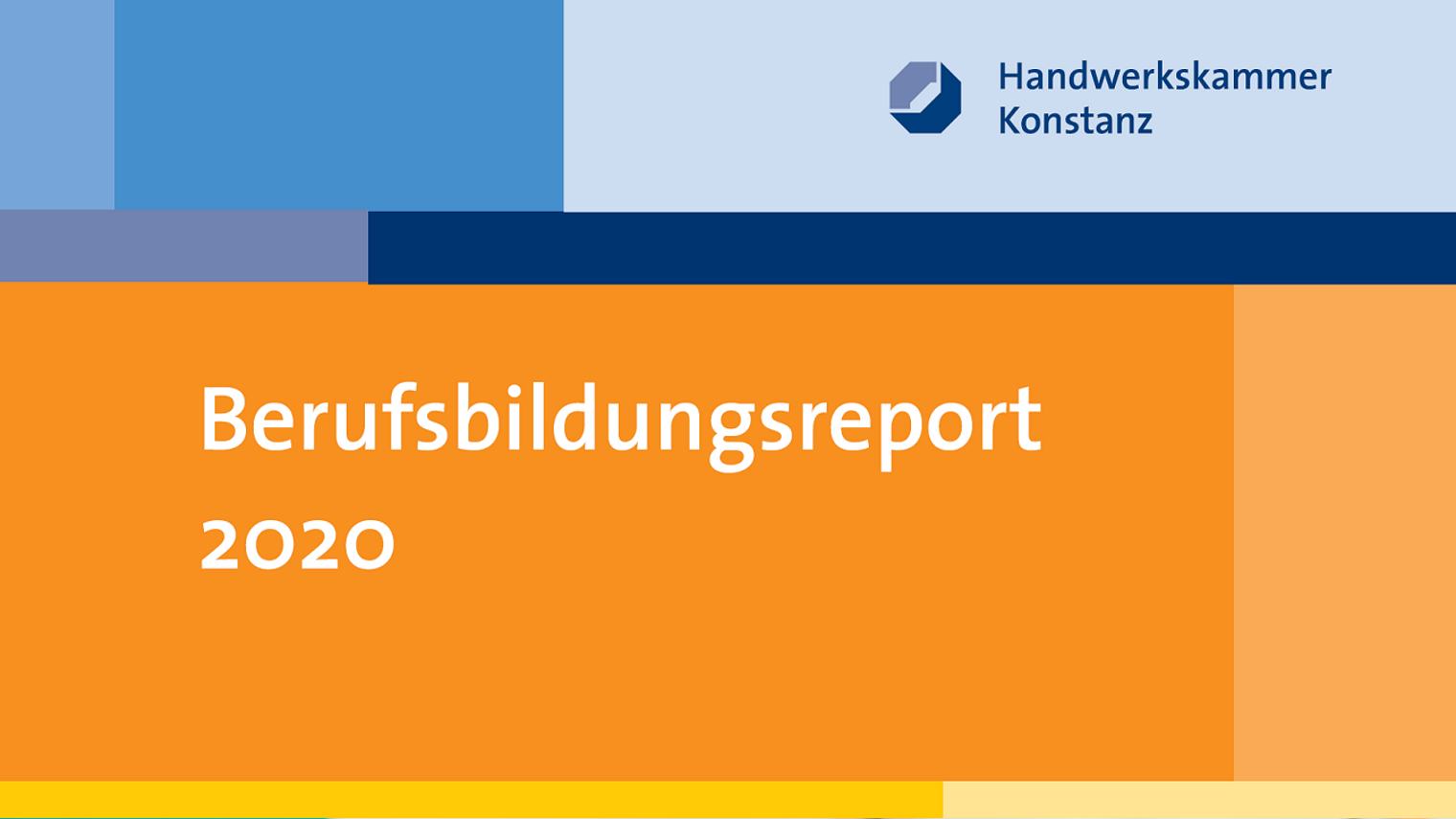 Bietet Zahlen, Daten und Fakten zur Aus- und Weiterbildung unter den erschwerten Umständen des vergangenen Jahres: der aktuelle Berufsbildungsreport der Handwerkskammer Konstanz 