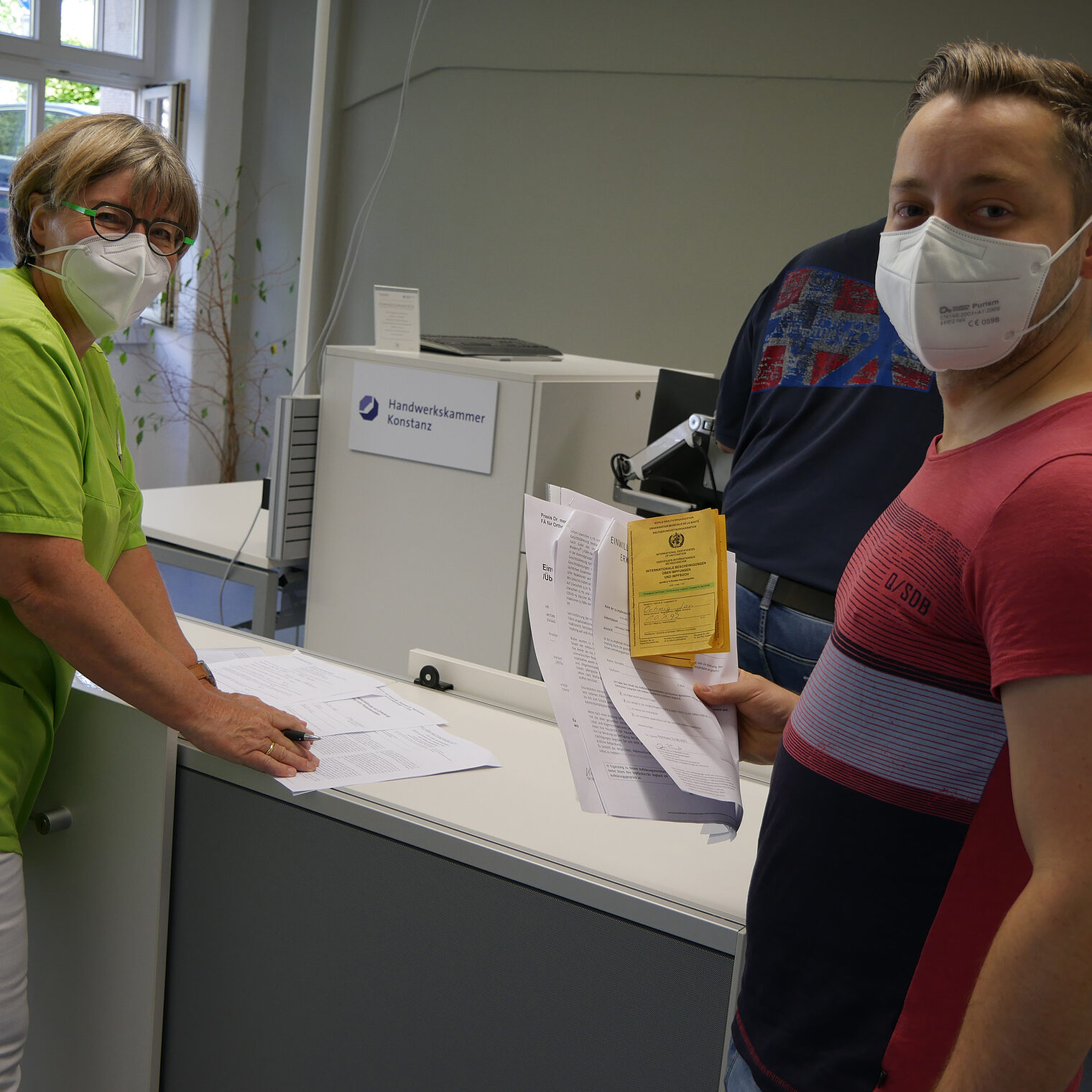 Impfaktion in der Handwerkskammer Konstanz, 23. Juni 2021