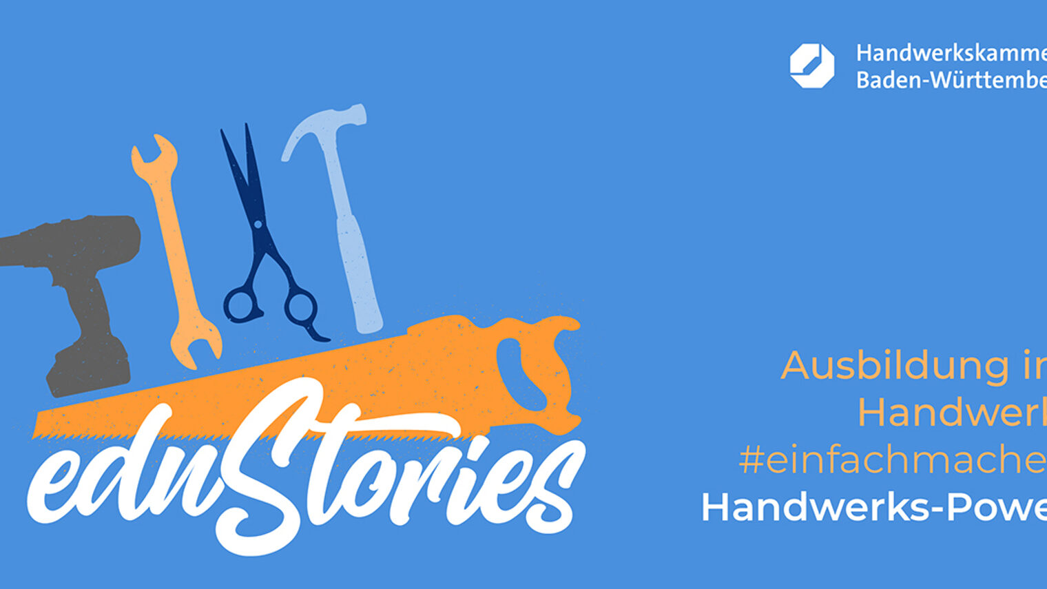 Logo eduStories Handwerks-Power