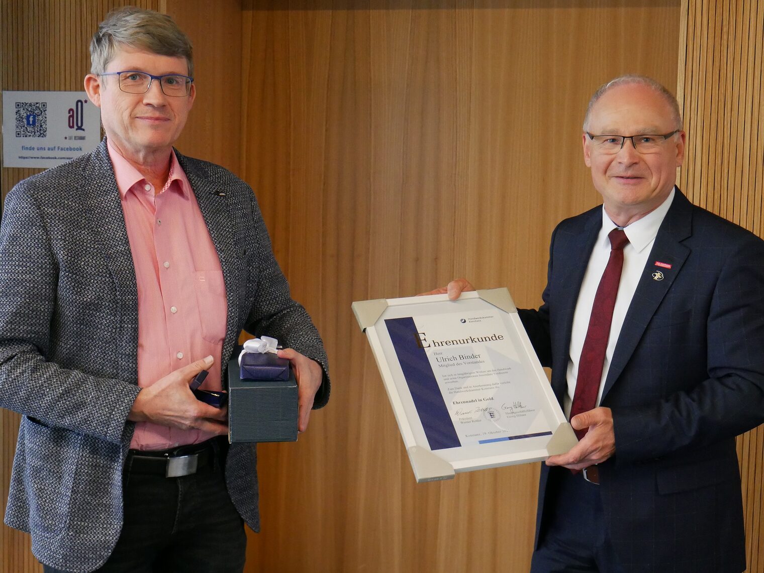 Ulrich Binder und Werner Rottler