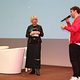 Mann und Frau auf der Bühne