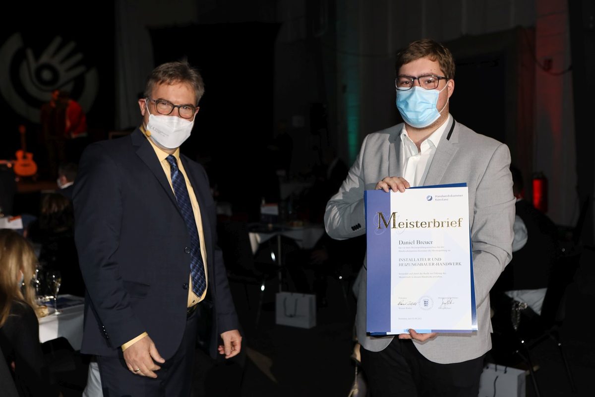 Meisterfeier I 2021 - Meisterbriefübergabe 7