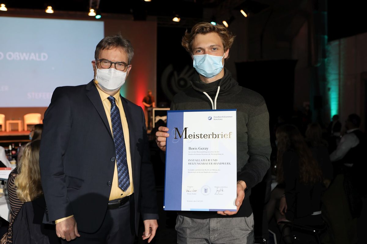 Meisterfeier I 2021 - Meisterbriefübergabe 13