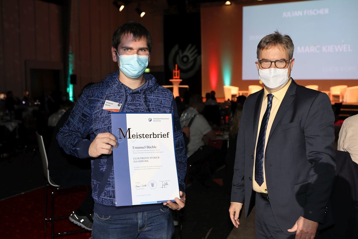 Meisterfeier I 2021 - Meisterbriefübergabe 15