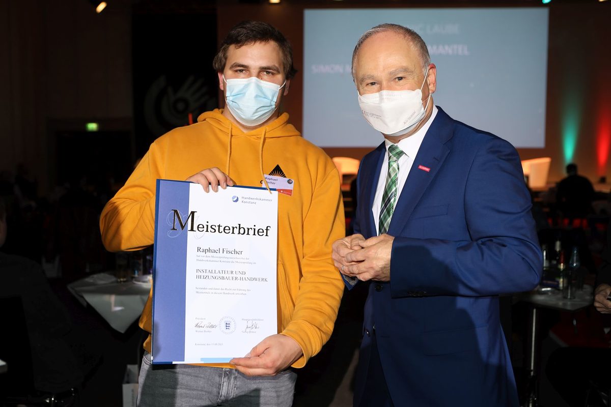 Meisterfeier I 2021 - Meisterbriefübergabe 21