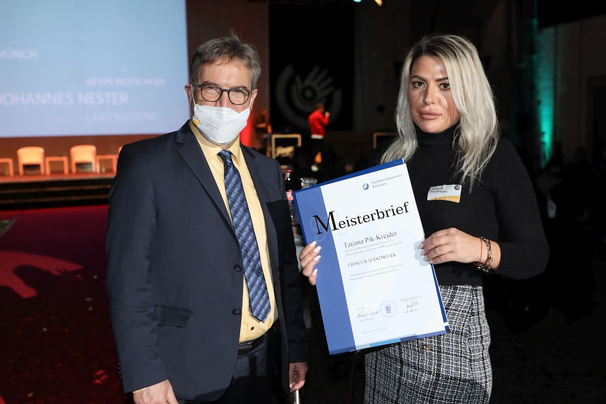 Meisterfeier II 2021 - Meisterbriefübergabe 11