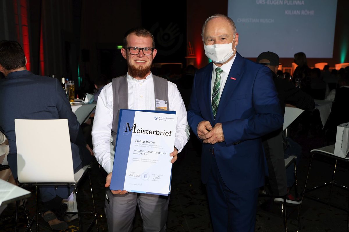 Meisterfeier II 2021 - Meisterbriefübergabe 17
