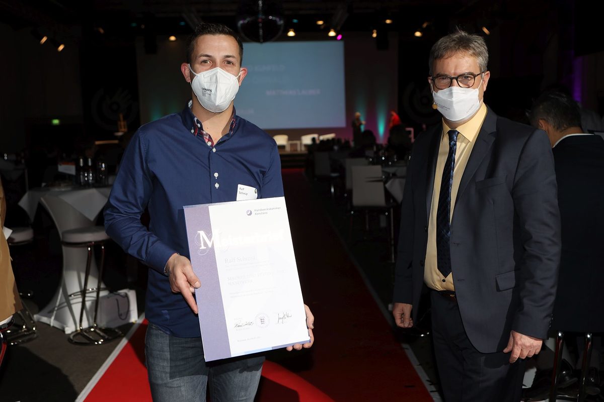 Meisterfeier II 2021 - Meisterbriefübergabe 29