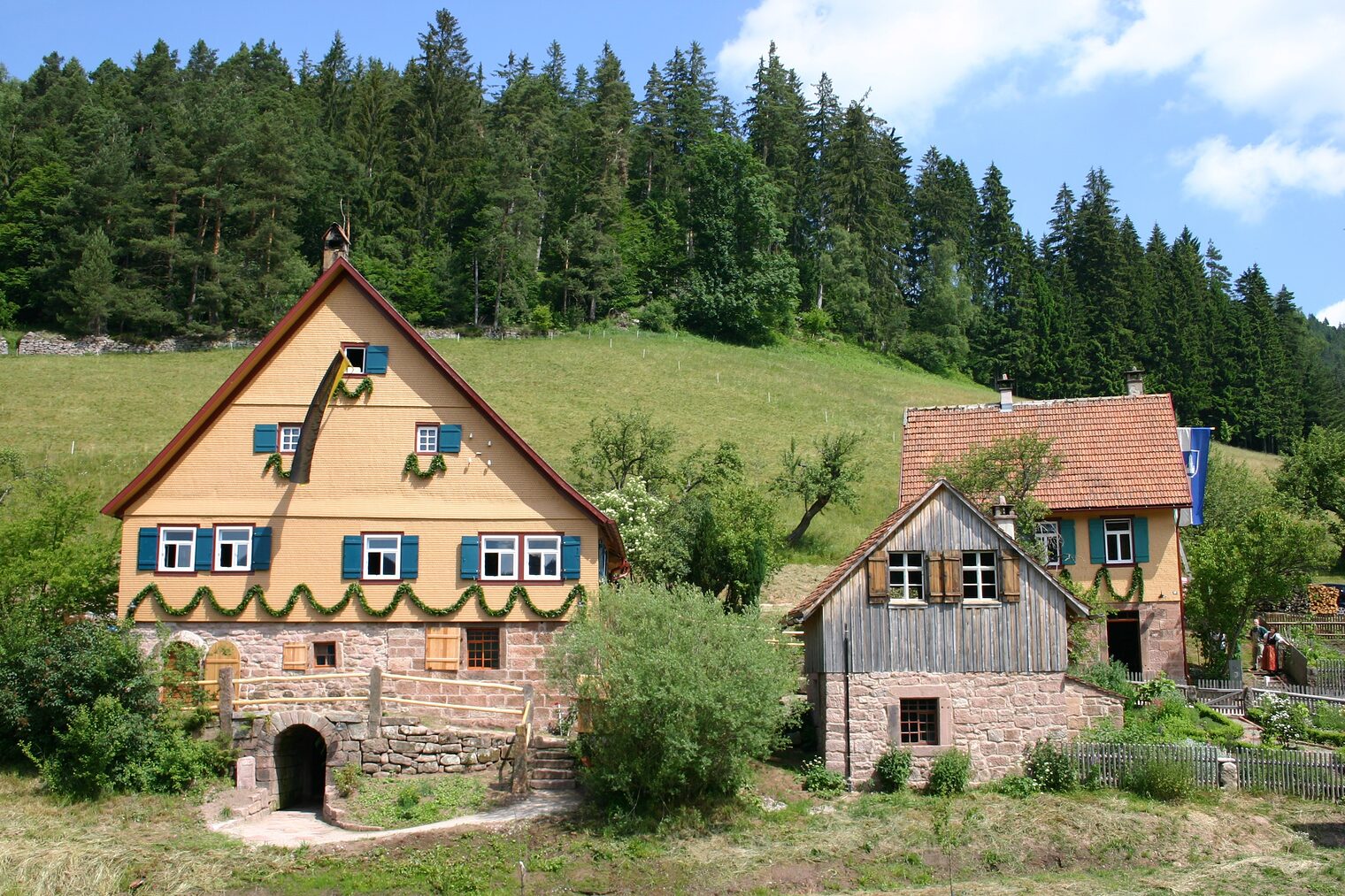 Der Morlokhof in Baiersbronn-Mitteltal nach der Restaurierung und Sanierung.
