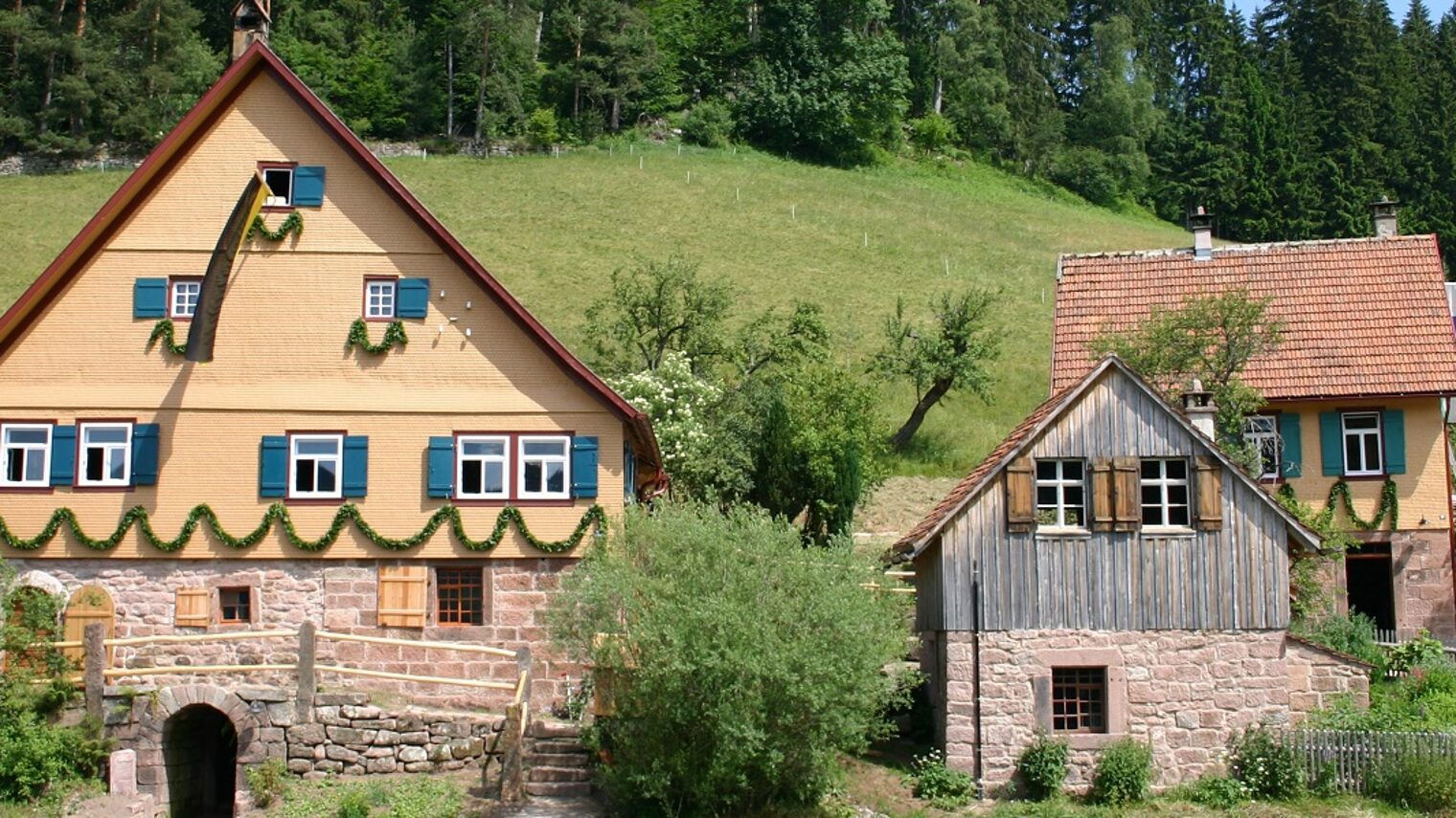 Der Morlokhof in Baiersbronn-Mitteltal nach der Restaurierung und Sanierung.