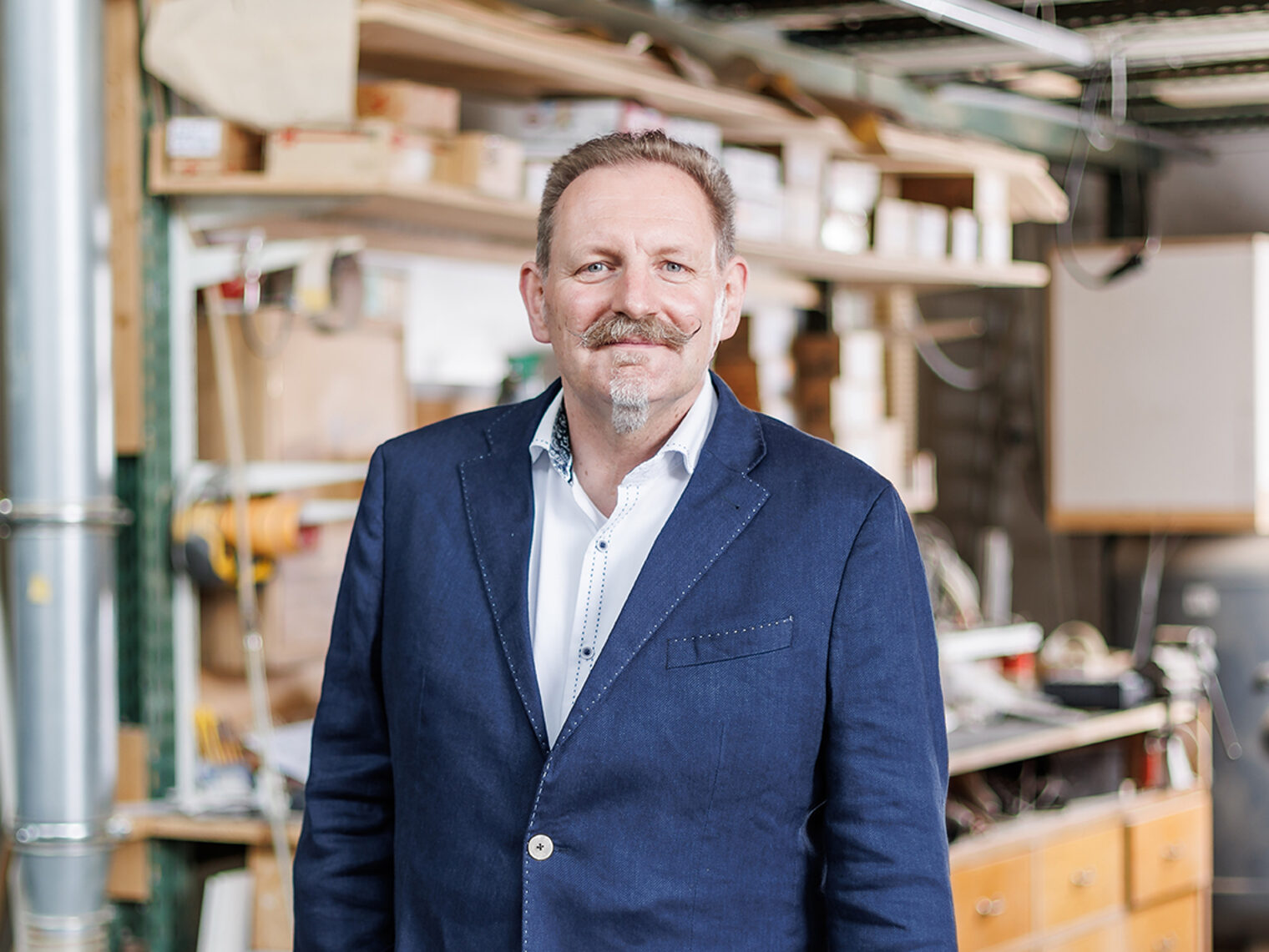 Portrait von Peter Schürmann, Umweltschutzberater bei der Handwerkskammer Konstanz.