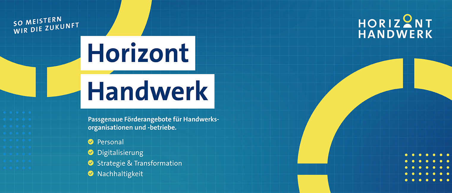 Grafik für Horizont Handwerk