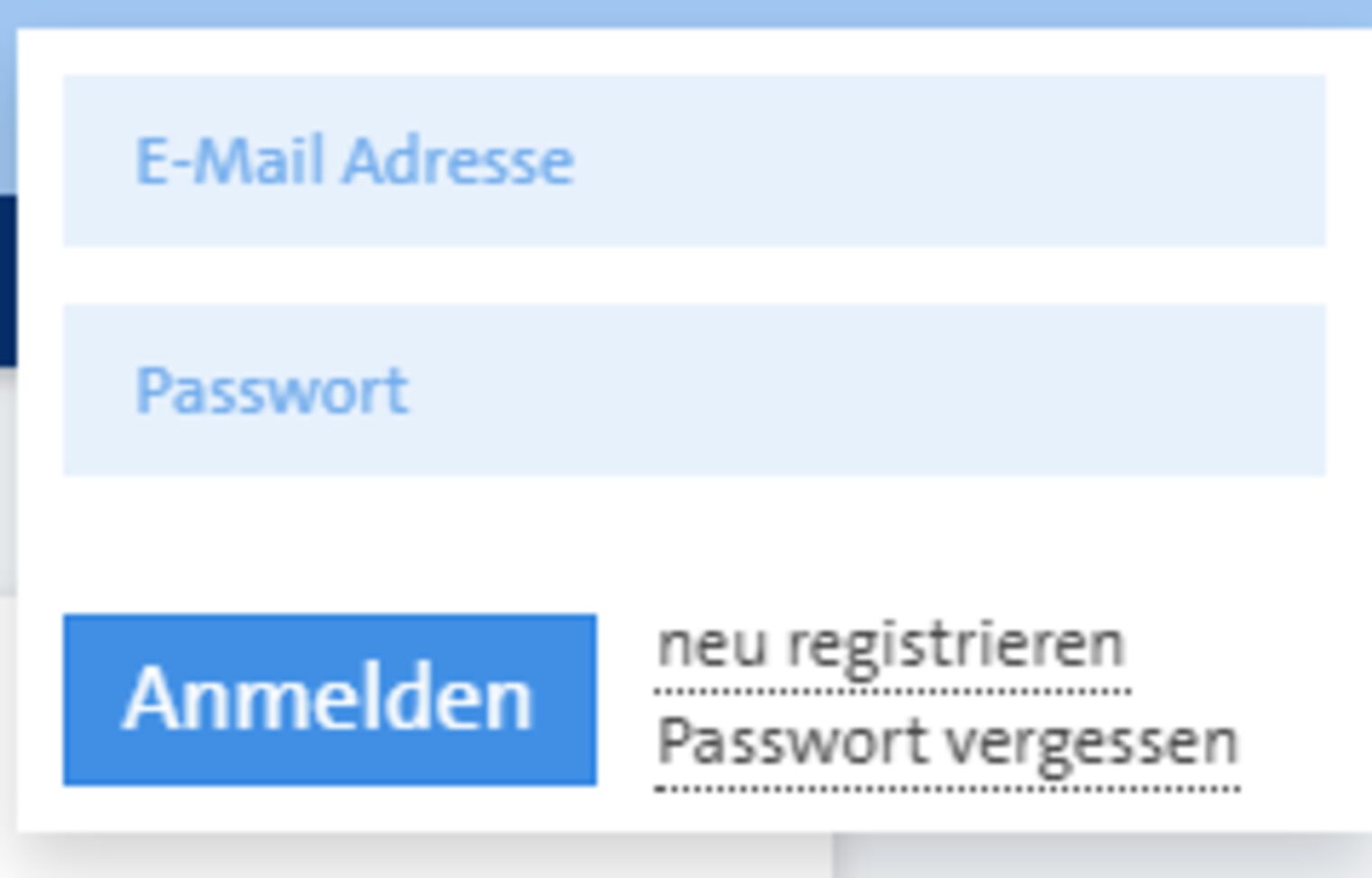 Screenshot der Login-Maske für das Kundenportal der Handwerkskammer Konstanz.