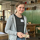 Girls Day 2023 in der Bildungsakademie Rottweil, hier eine Schülerin in der Schreinerwerkstatt.