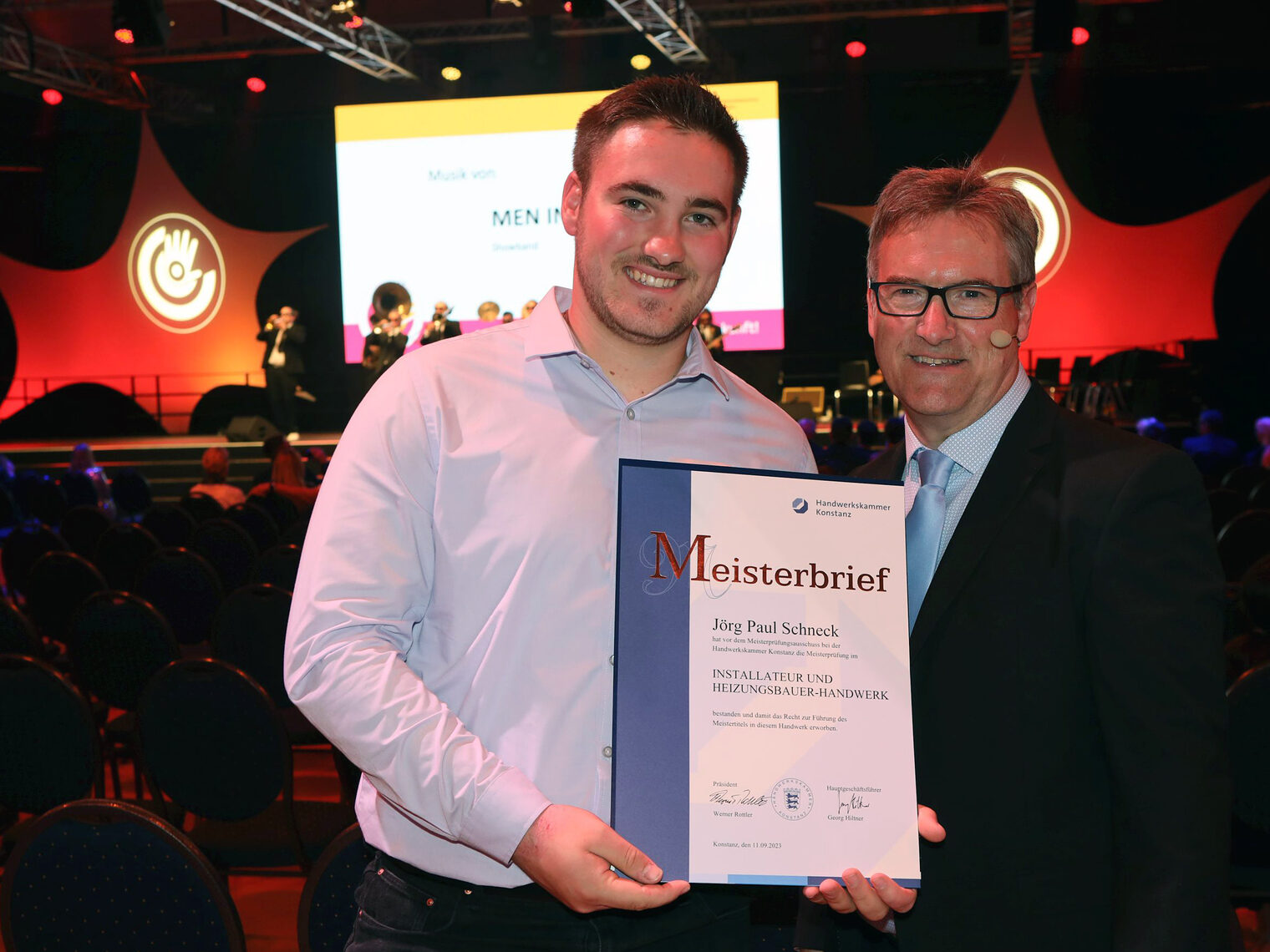 Meisterfeier 2023 - Meisterbrief-Übergabe Teil 2 14