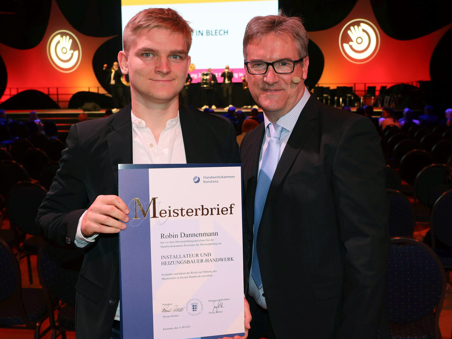 Meisterfeier 2023 - Meisterbrief-Übergabe Teil 2 16