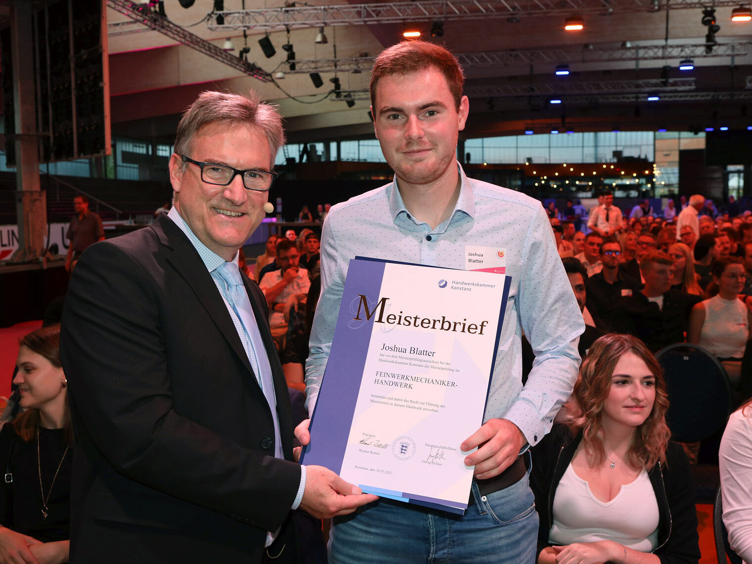 Meisterfeier 2023 - Meisterbrief-Übergabe Teil 2 24