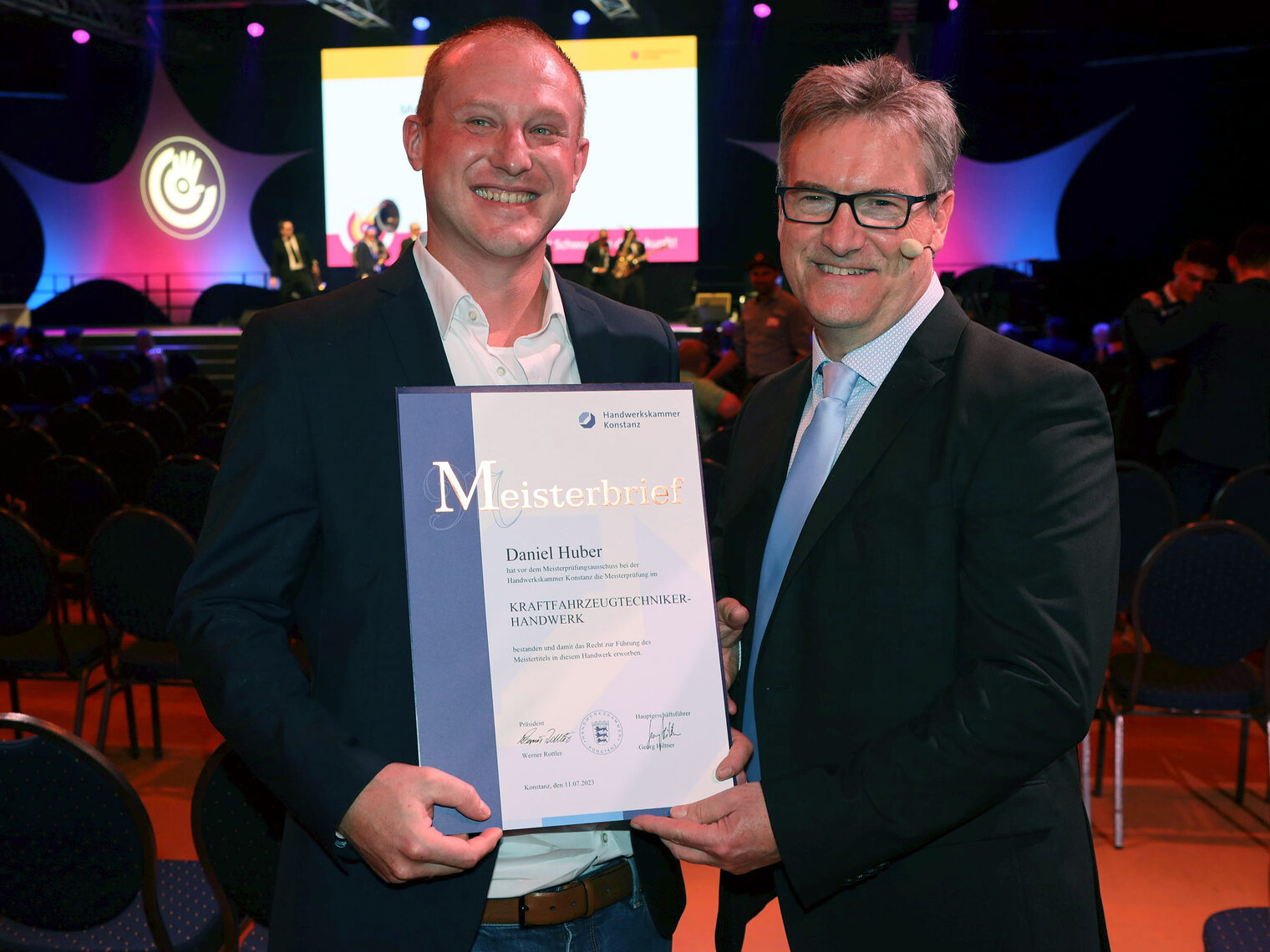 Meisterfeier 2023 - Meisterbrief-Übergabe Teil 2 26