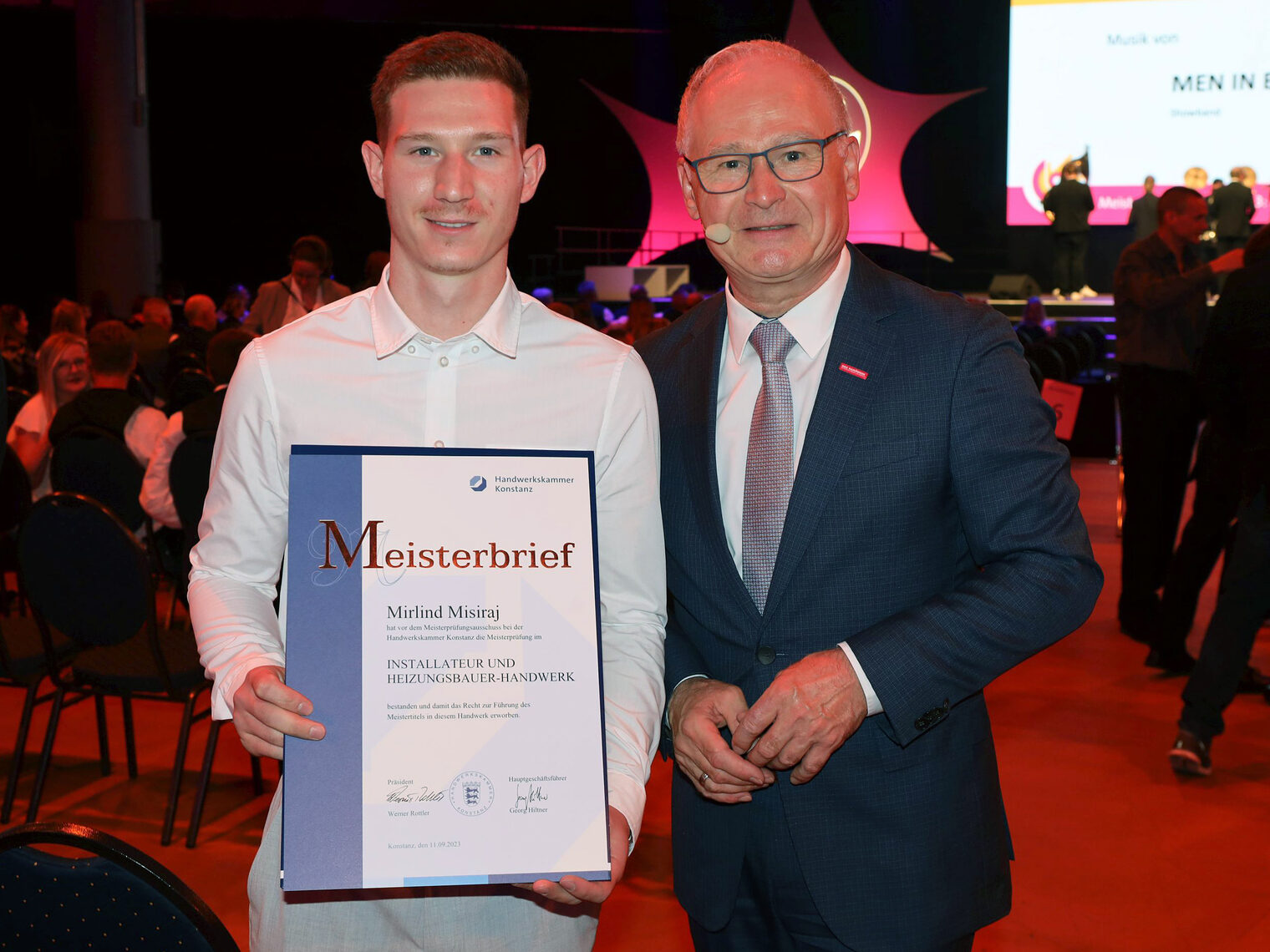 Meisterfeier 2023 - Meisterbrief-Übergabe Teil 2 31