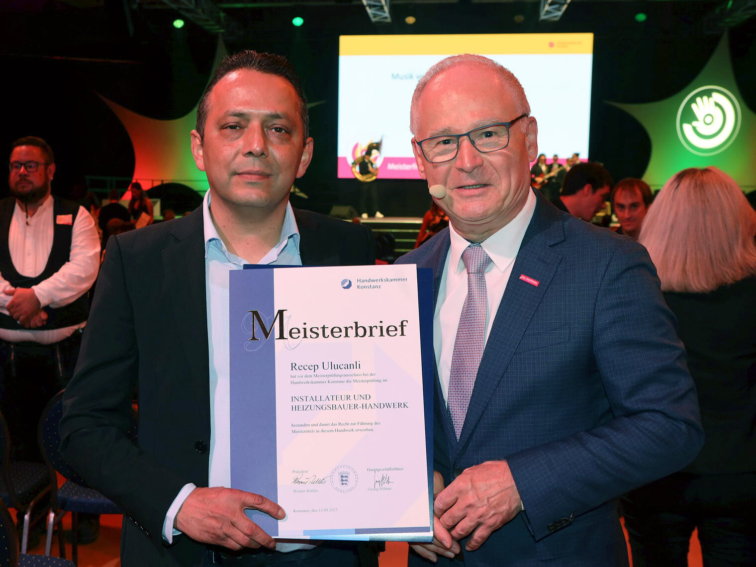 Meisterfeier 2023 - Meisterbrief-Übergabe Teil 2 36