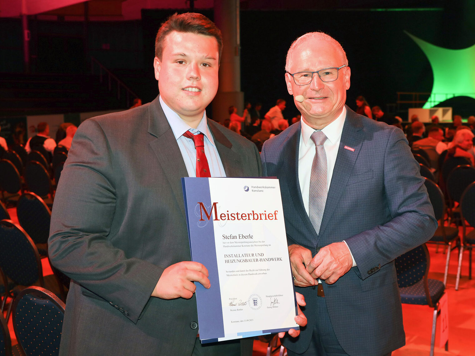 Meisterfeier 2023 - Meisterbrief-Übergabe Teil 2 40