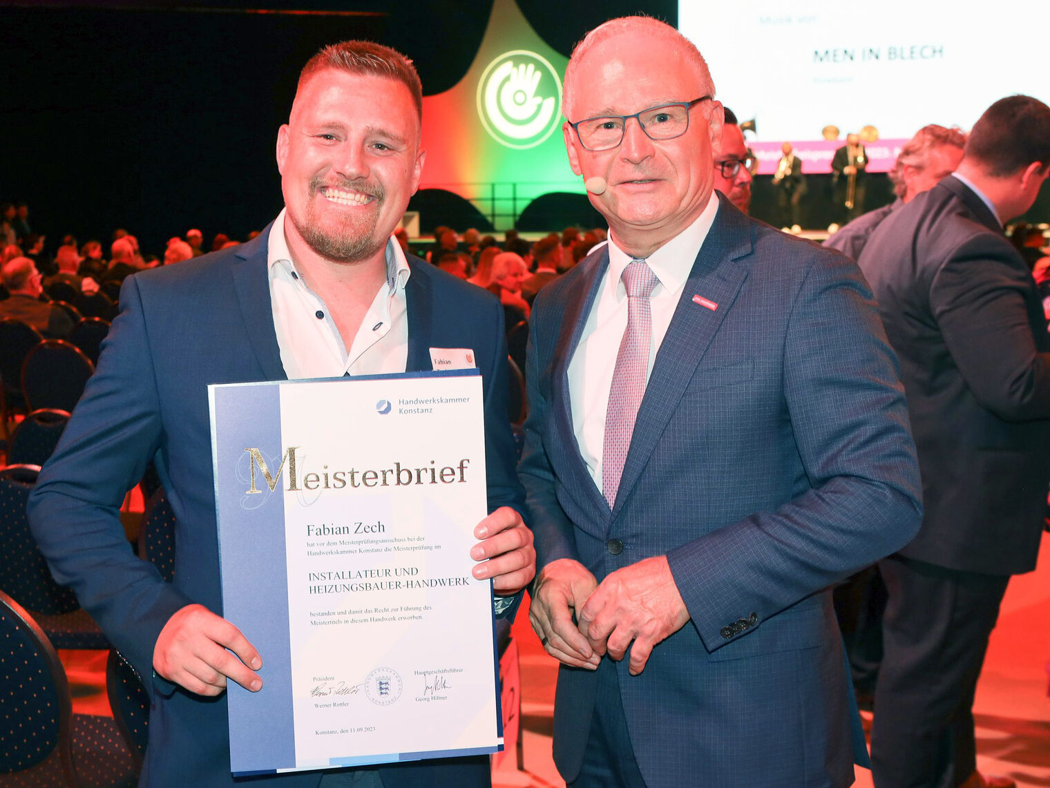 Meisterfeier 2023 - Meisterbrief-Übergabe Teil 2 41