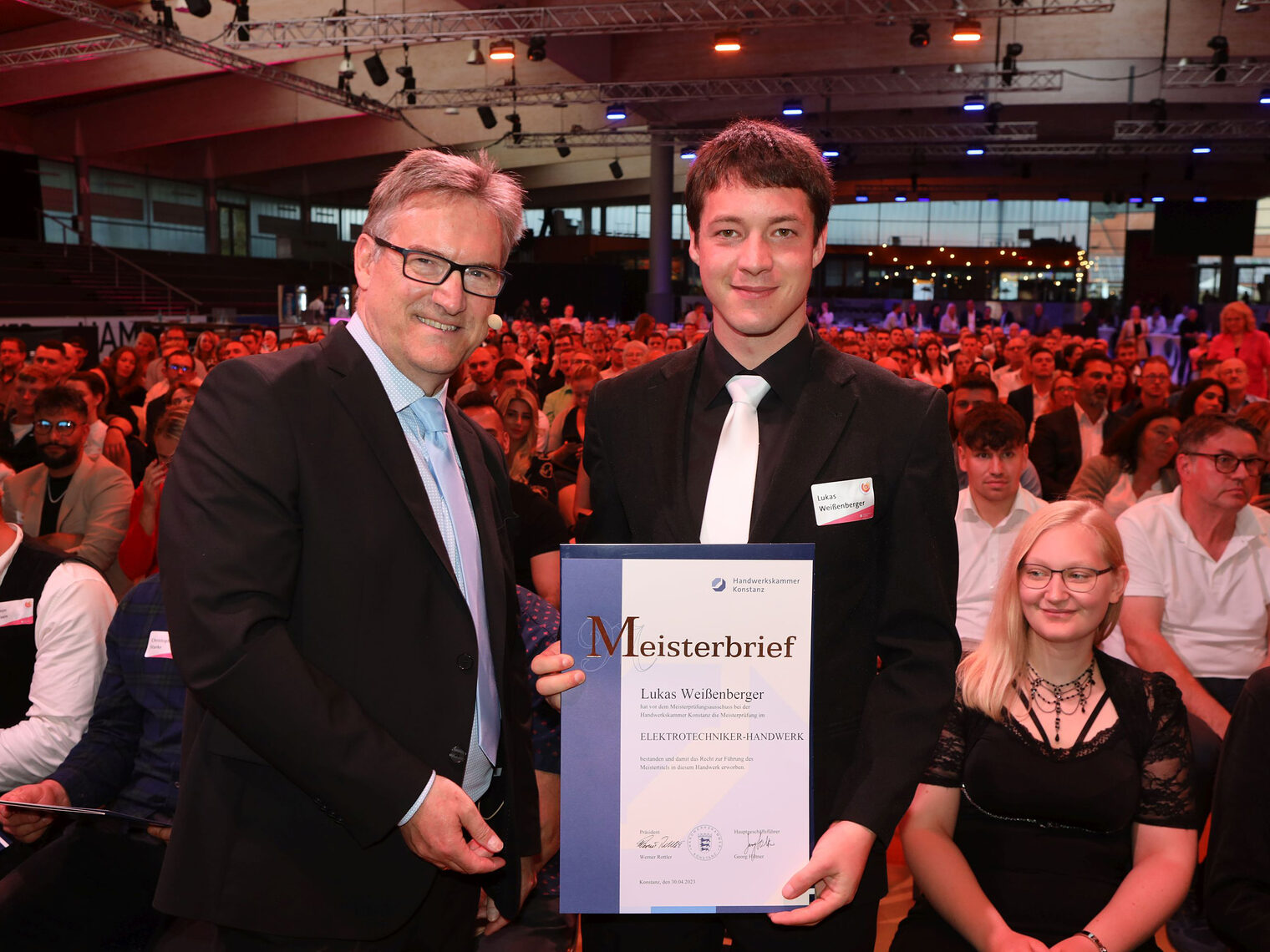 Meisterfeier 2023 - Meisterbrief-Übergabe Teil 2 45