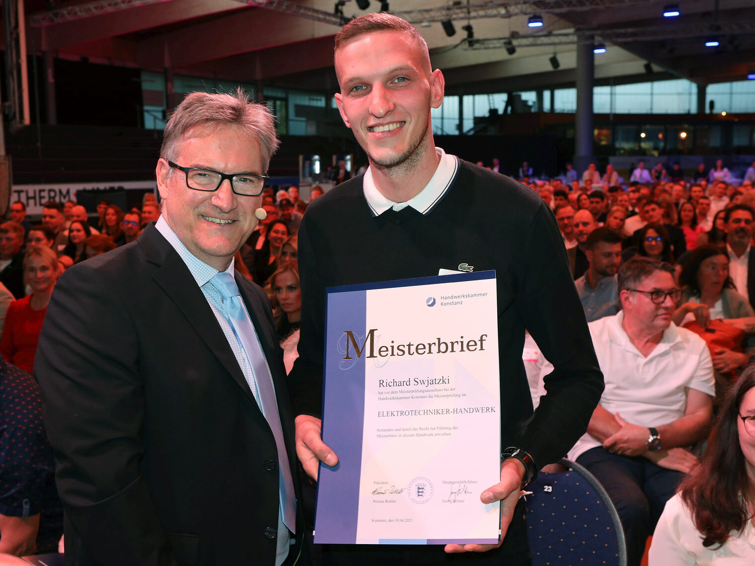 Meisterfeier 2023 - Meisterbrief-Übergabe Teil 2 46