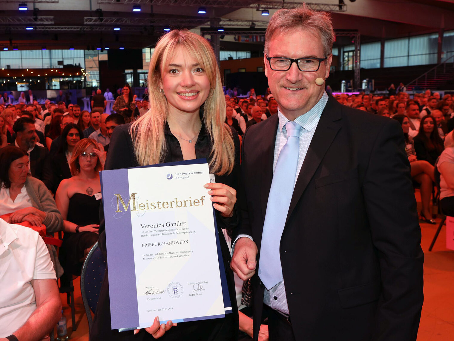 Meisterfeier 2023 - Meisterbrief-Übergabe Teil 2 49