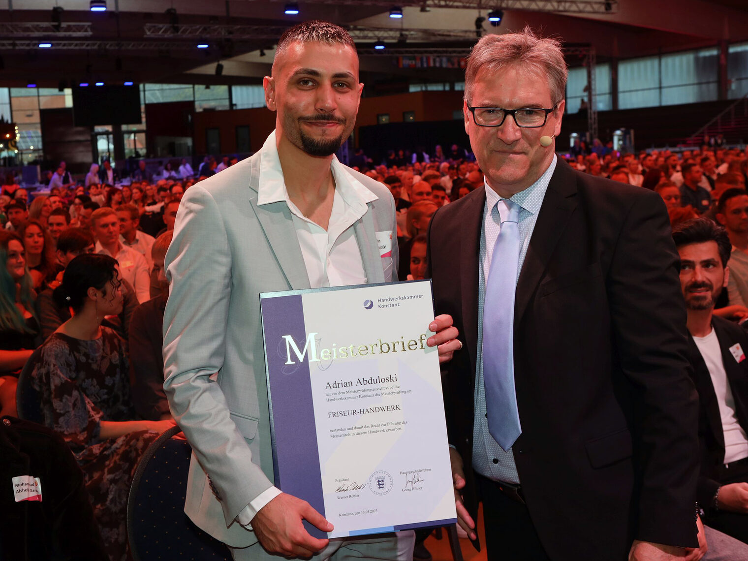 Meisterfeier 2023 - Meisterbrief-Übergabe Teil 2 56