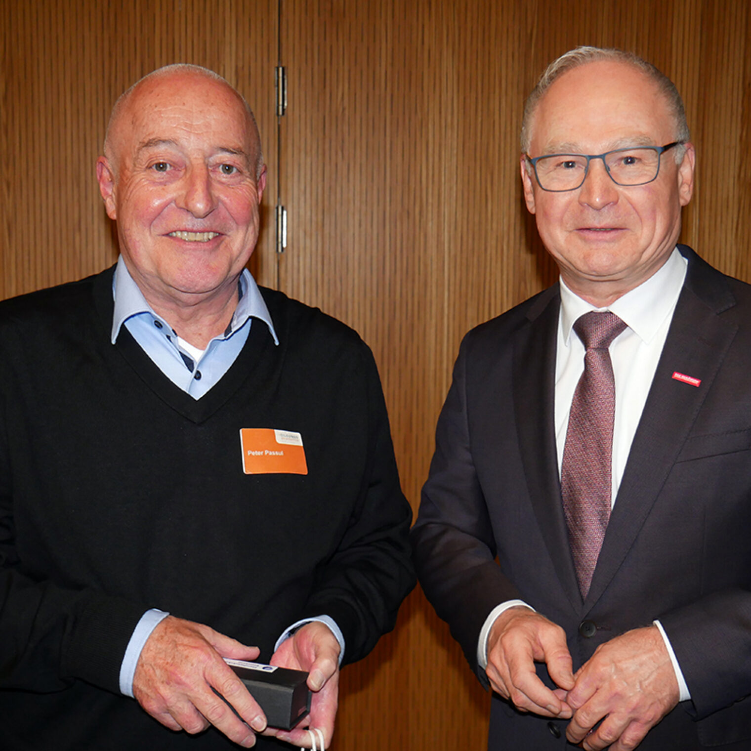 Portrait von Peter Passul und Werner Rottler
