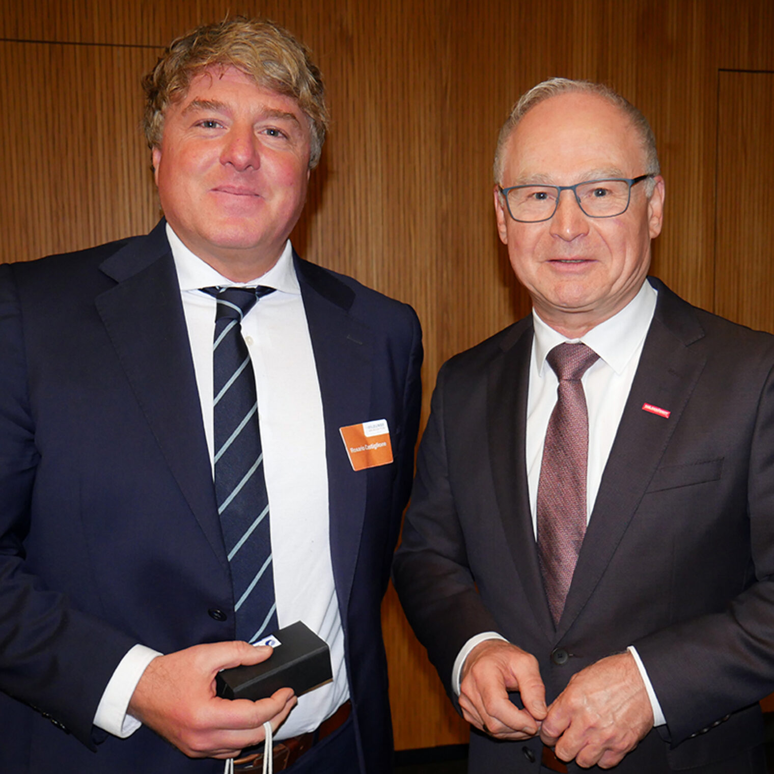 Portrait von Rosario Castiglione und Werner Rottler