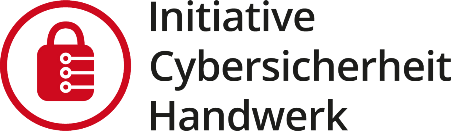 Logo der Initiative Cybersicherheit Handwerk