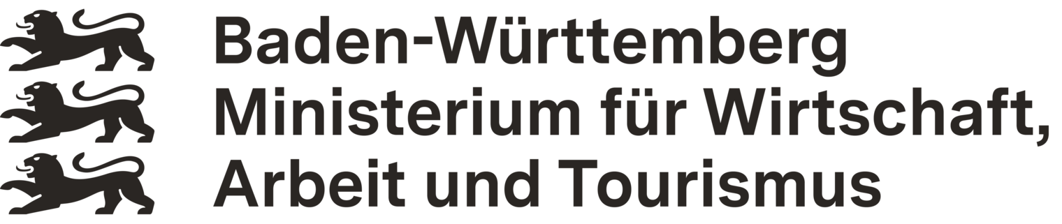 Logo des baden-württembergischen Ministeriums für Wirtschaft, Arbeit und Tourismus