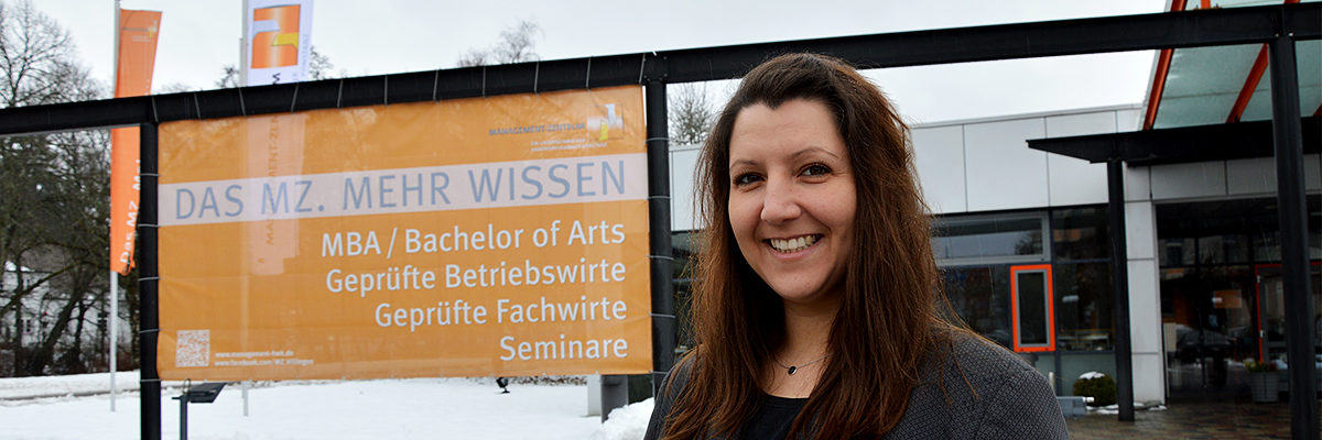 Katrin Höhn, die neue Leiterin des Management-Zentrums Villingen, freut sich auf die kommenden Aufgaben.