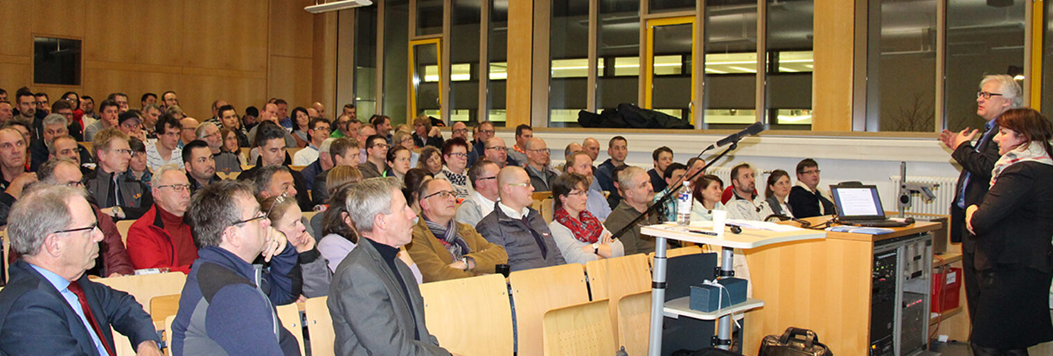 Volle Aufmerksamkeit gab es für die Vorträge von Joachim Vojta und Barbara Wachsmuth in Villingen-Schwenningen.