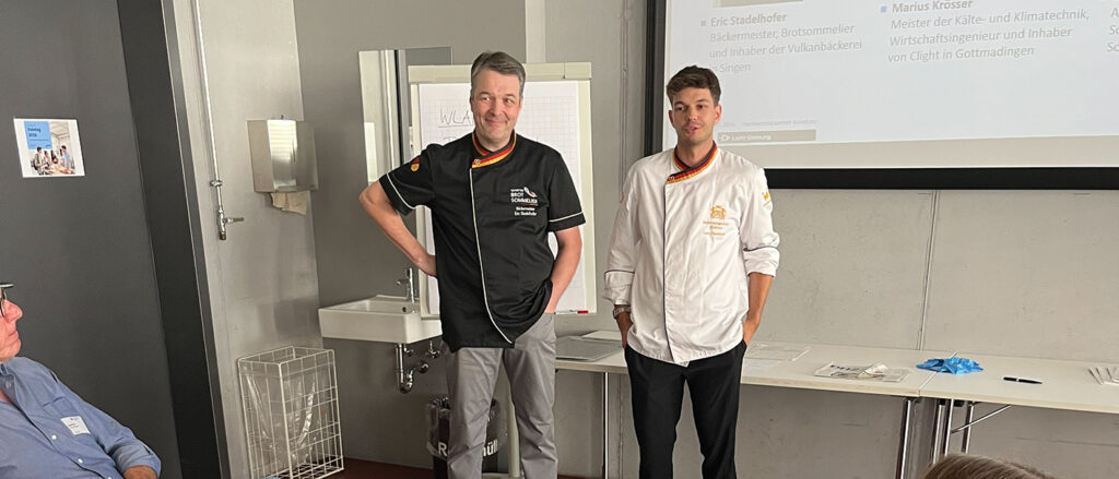 Die Bäckermeister Eric und Luca Stadelhofer erzählen von ihrem Alltag.