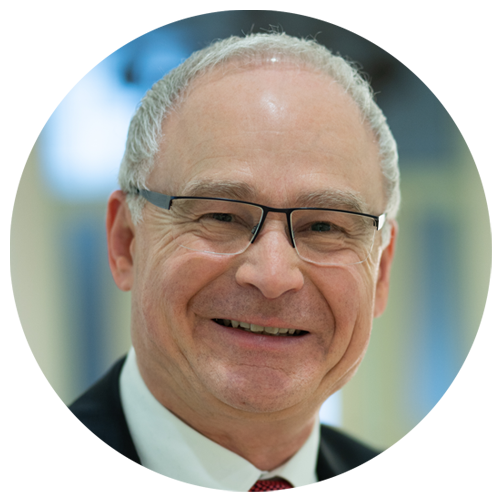 Rundes Portrait von Werner Rottler